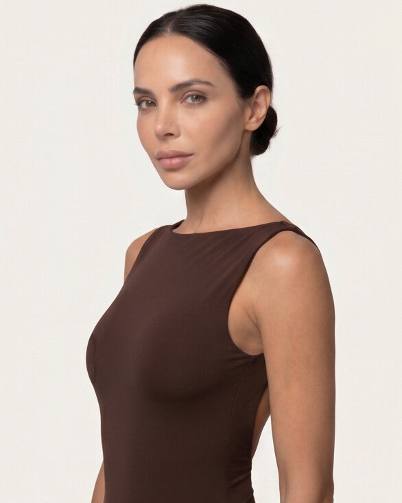 THE BARE BROWN BODY